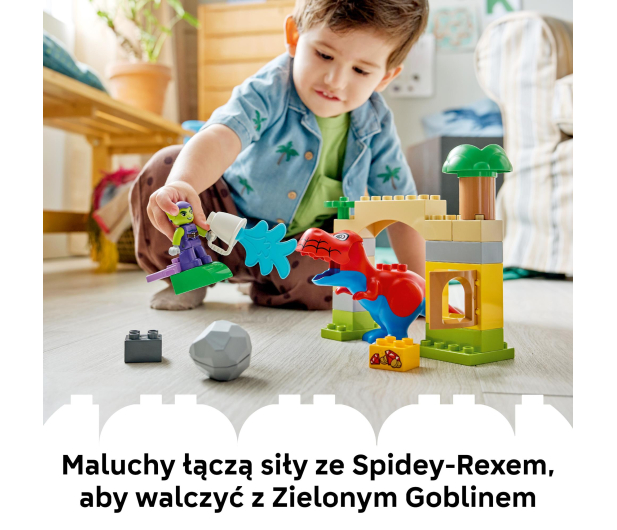 LEGO DUPLO 10463 Dinozaur Spidey-Rex i Zielony Goblin - 1488998 - zdjęcie 6